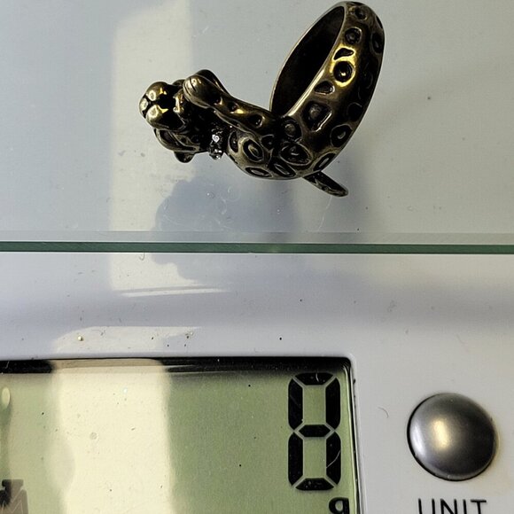 Cheetah Ring Size 8 - Picture 7 of 7